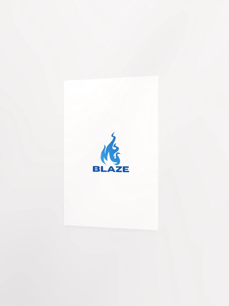 Blaze paper poster product image (4)