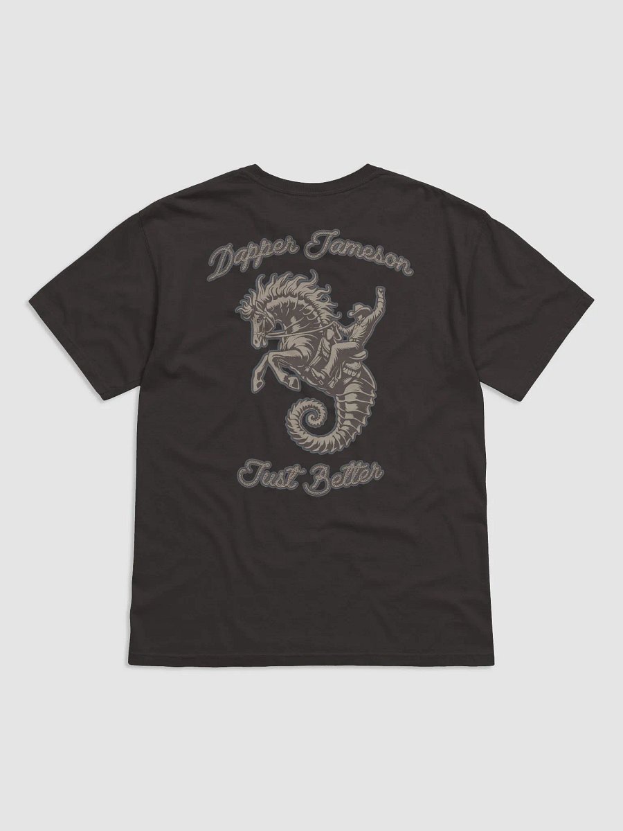 CUHBOY & SEAHORSE T SHIRT (GRAPHITE) product image (2)