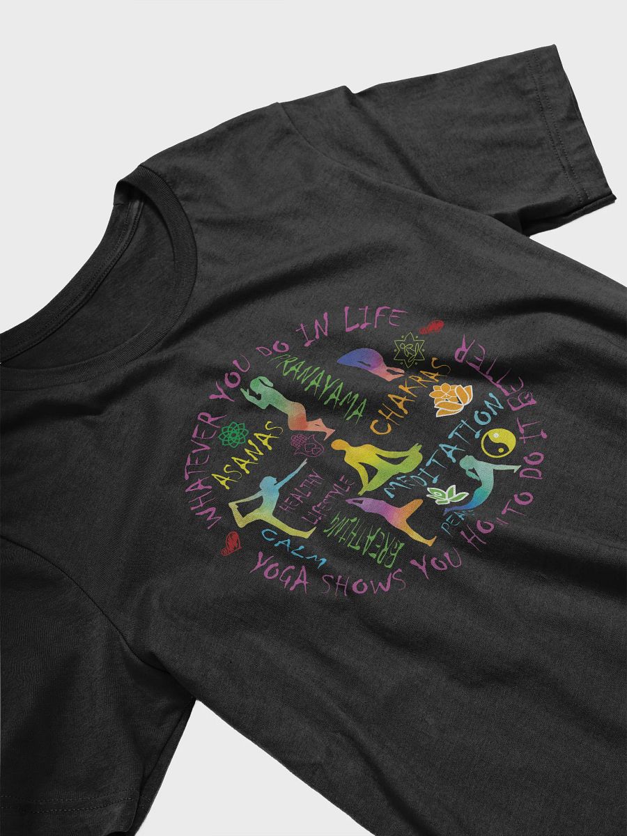 Yoga Meditation Trainer Chakra Asanas Yogi Class T shirt product image (8)
