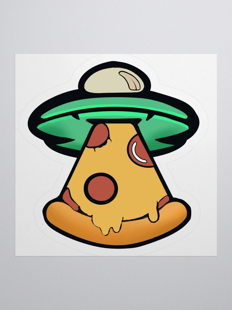 Alien Pizza Sticker product image (1)