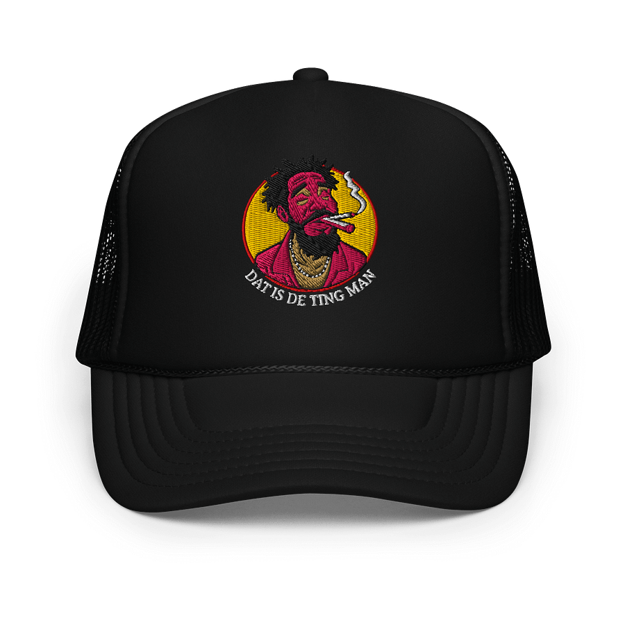 Dat Is De Ting Man Flamingo Color Design Trucker Hat product image (1)