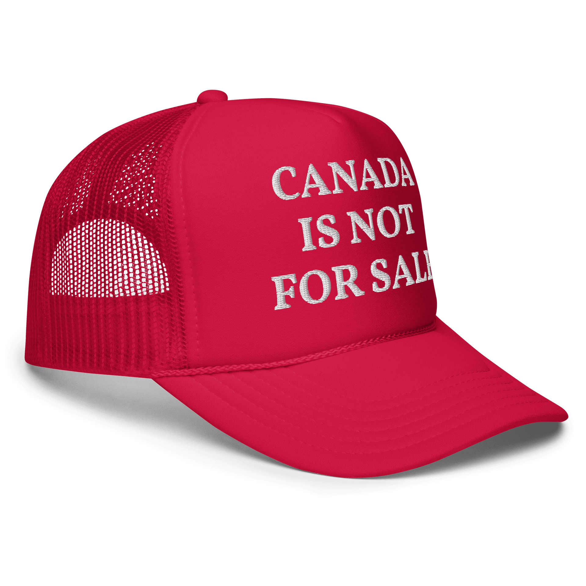 Canada Is Not For Sale - Embroidered Trucker Cap Hat product image (3)