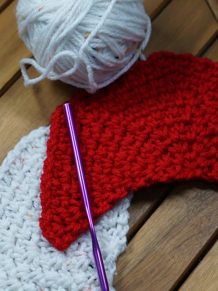 Moss stitch semi circle pdf crochet pattern product image (2)