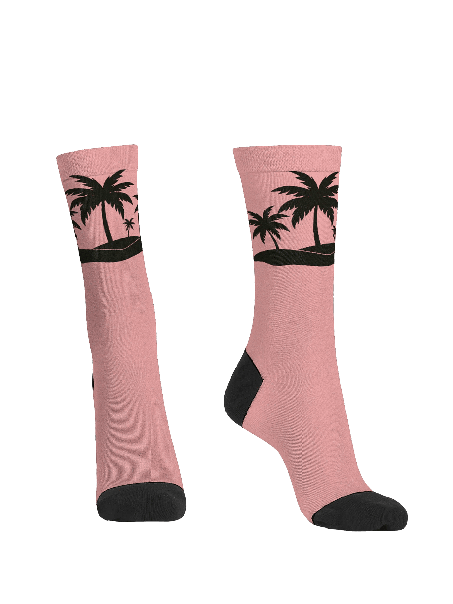 Palm Tree Crew Socks product image (2)