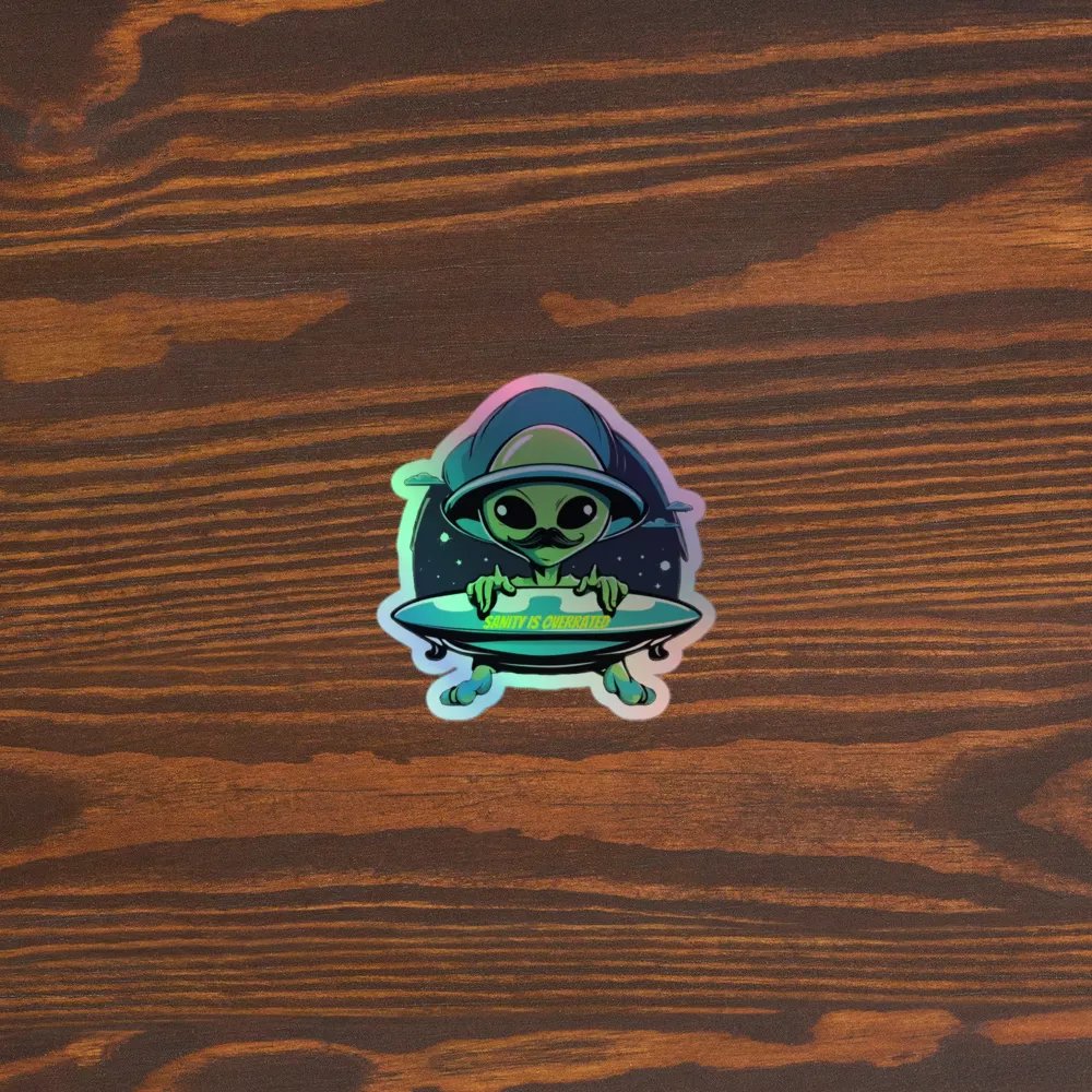 General Insanity: UFO Sticker product image (3)