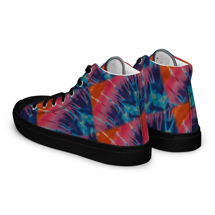 Tie-Dye High Top Canvas Shoes product image (6)
