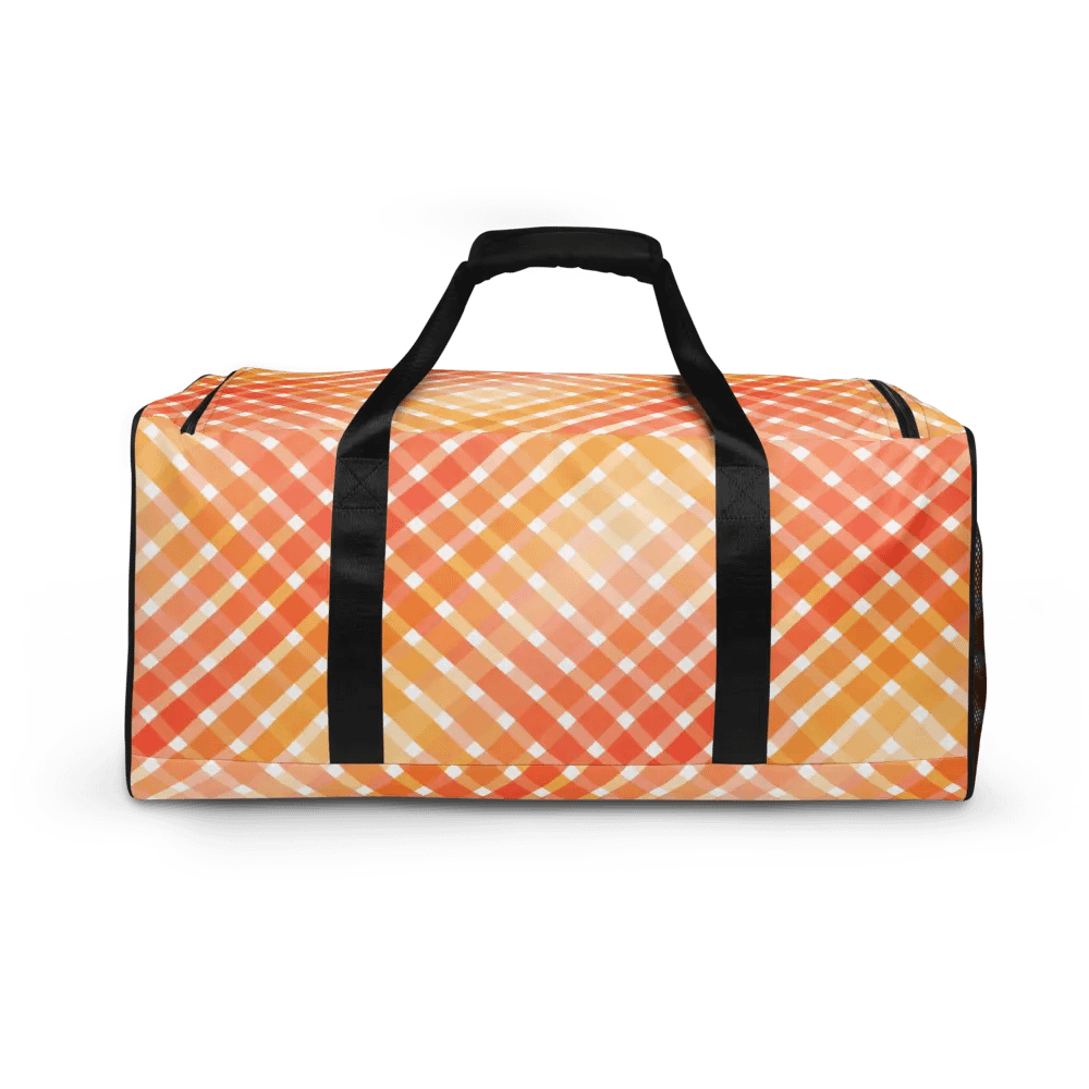 Tartan Sunset All-Over Duffle Bag product image (3)