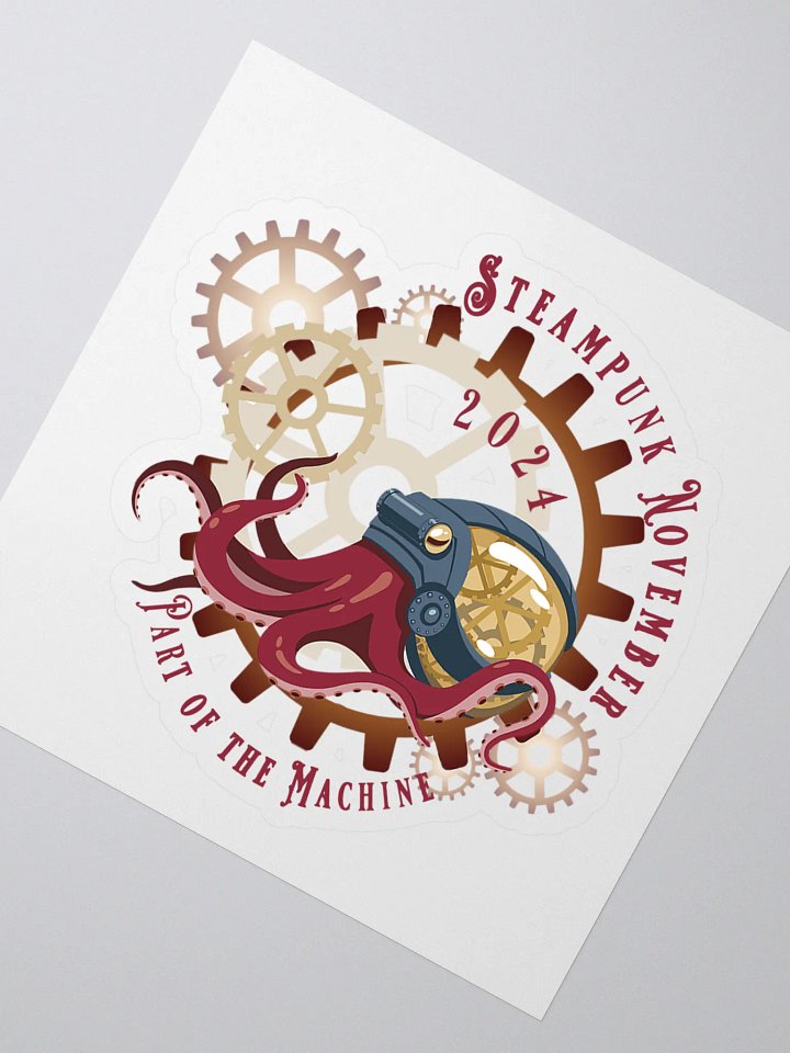 2024 Steampunk November Sticker product image (2)