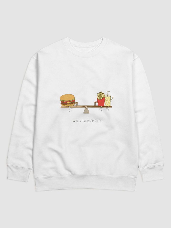 Whimsical Balanced Diet Sweatshirt product image (1)