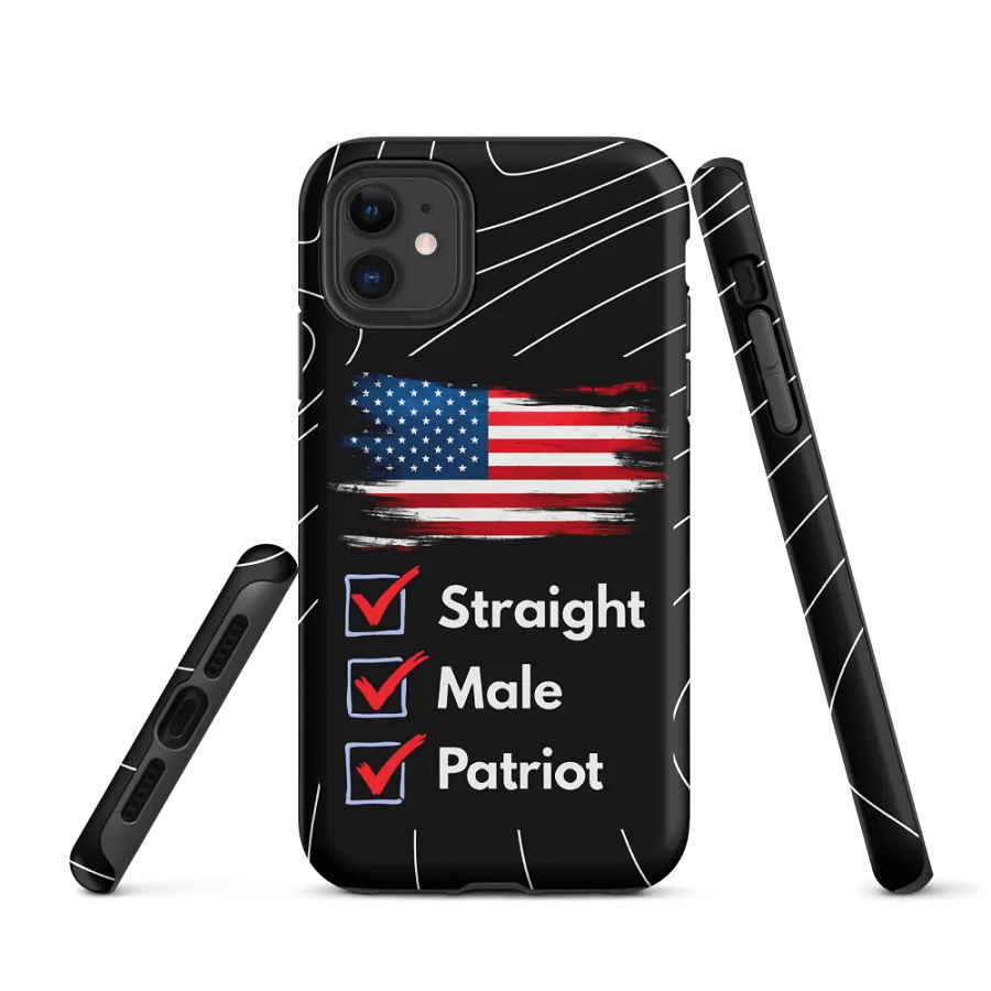 iPhone Tough Case: Male Checklist product image (1)