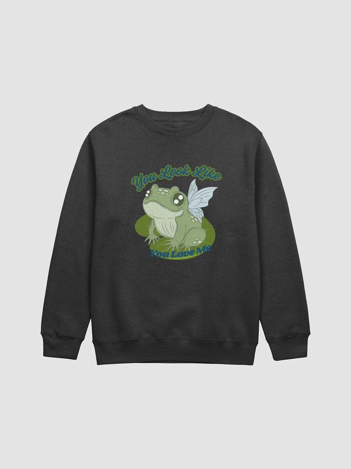 Whimsical Frog Fairy Crewneck Sweatshirt product image (1)