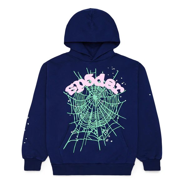 SP5DER WEB HOODIE SLATE GRE | Heavenly Wish