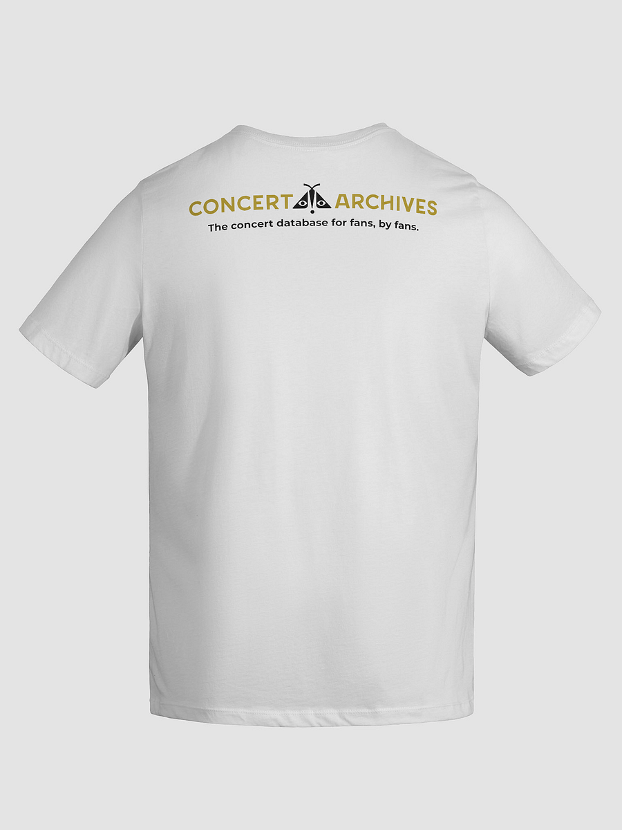 Concert Moth w/ Neckline Logo (Women's Fitted, White/Light Colors) product image (9)