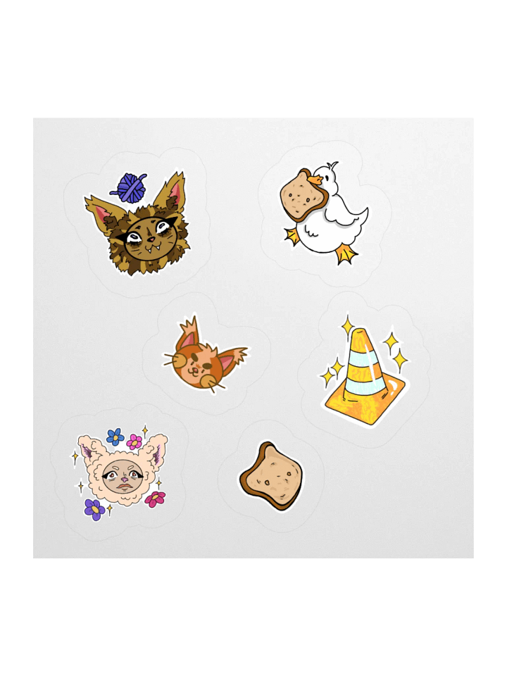Small Sticker Pack! -digitally drawn stickers- product image (2)