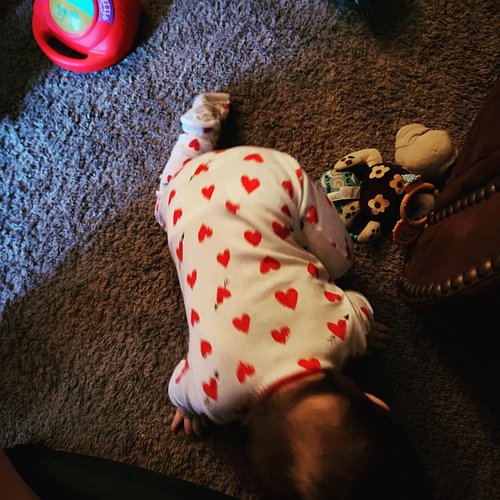 LOOK OUT!!! HE'S CRAWLING!!!
