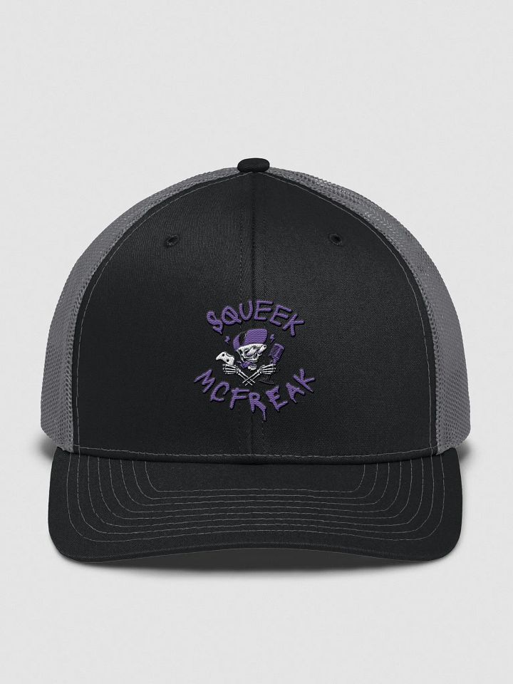 SQUEEK MCFREAK Skeleton Trucker Hat product image (1)