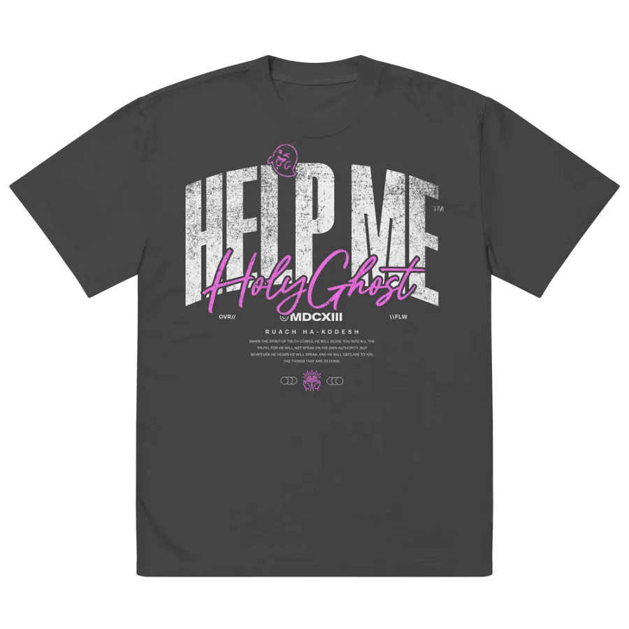 Holy Ghost Oversized Faded Tee product image (1)