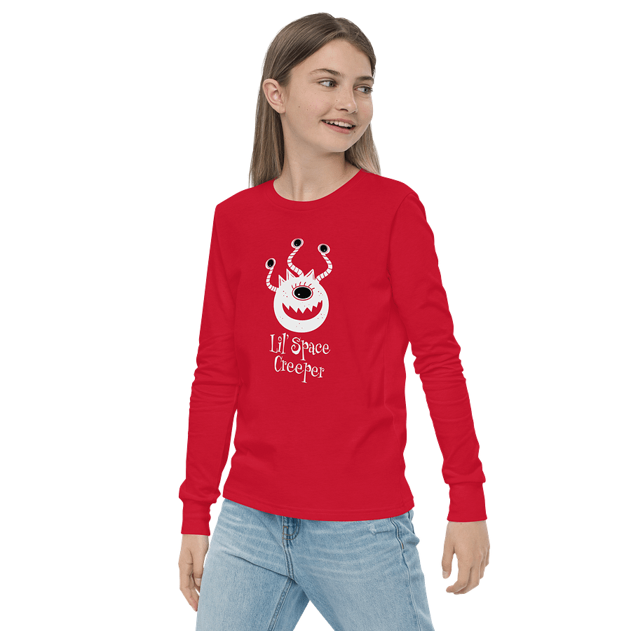 Lil' Space Creeper – Youth Long Sleeve Tee product image (4)