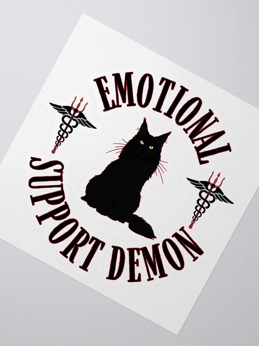 Support Demon 4" Sticker product image (2)