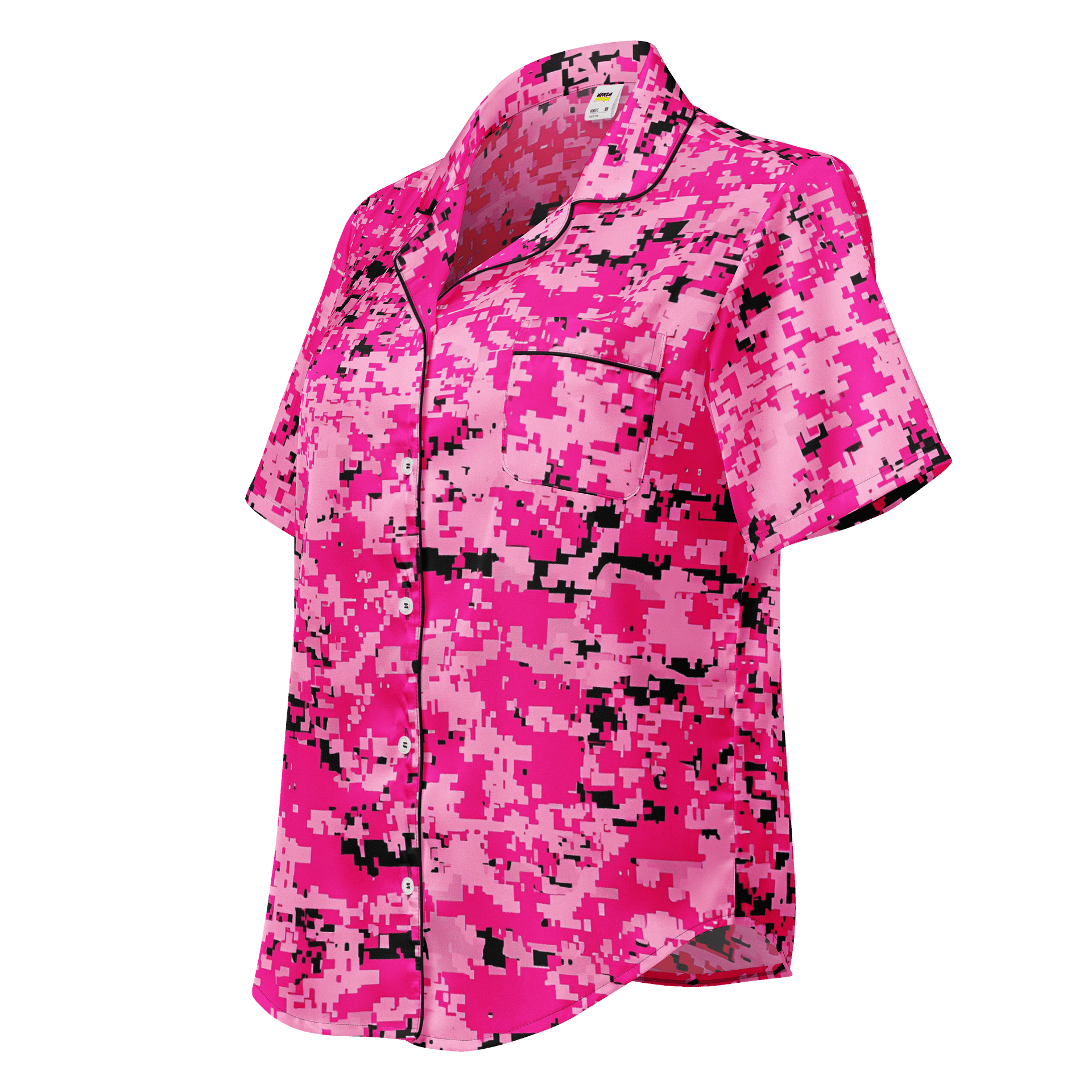 Silky Dreams All-Over Print Pajama Top product image (1)