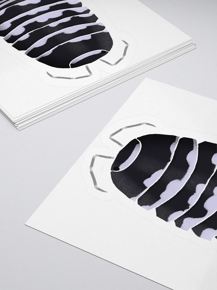 Zebra Isopod Sticker product image (4)