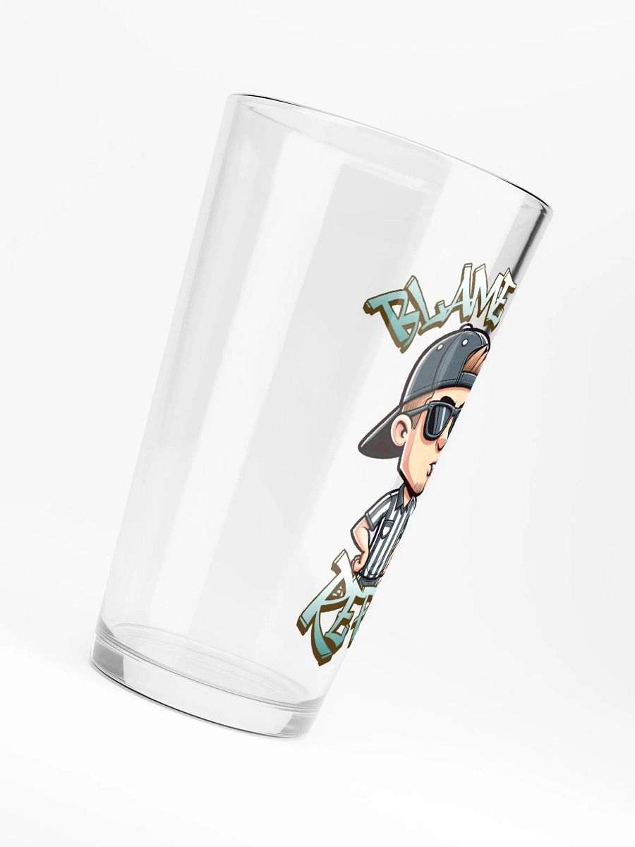 BLAME THE REFS SHAKER PINT GLASS product image (6)