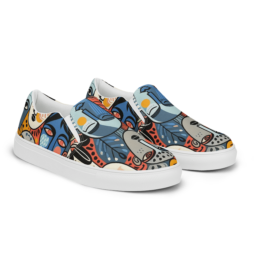 Faces Art Canvas Shoes product image (2)