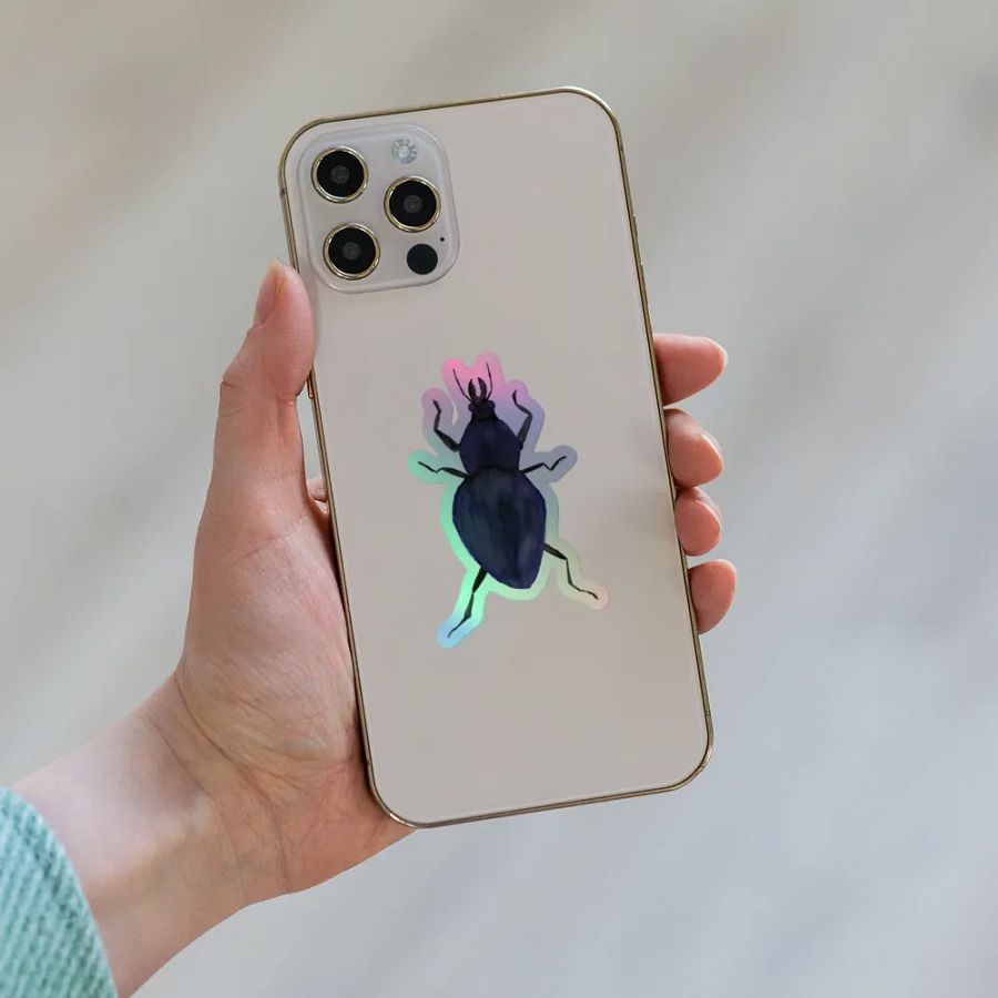 Rough Violet Ground Beetle (holo) product image (8)