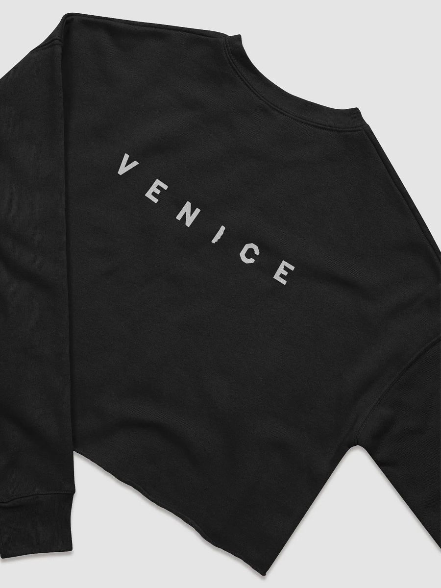 Women's Cropped 'Schooled in Venice' Sweatshirt, more colors available product image (4)