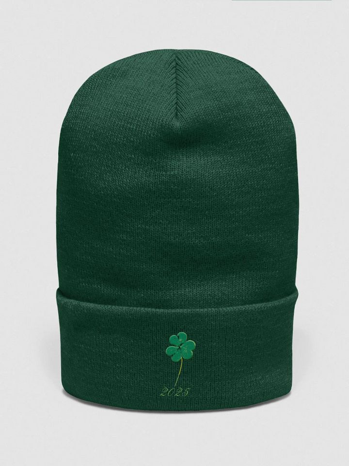 2025 Clover Cuffed Beanie product image (1)