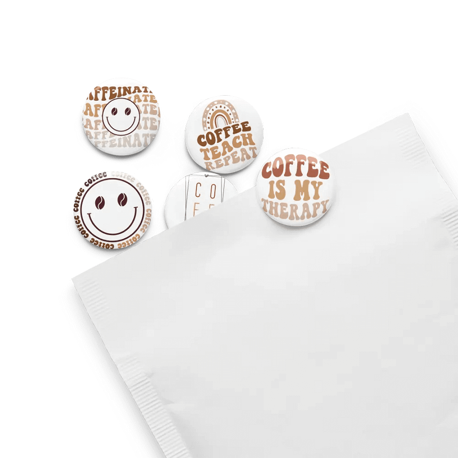Rainbow Coffee Lover Pin Set product image (13)
