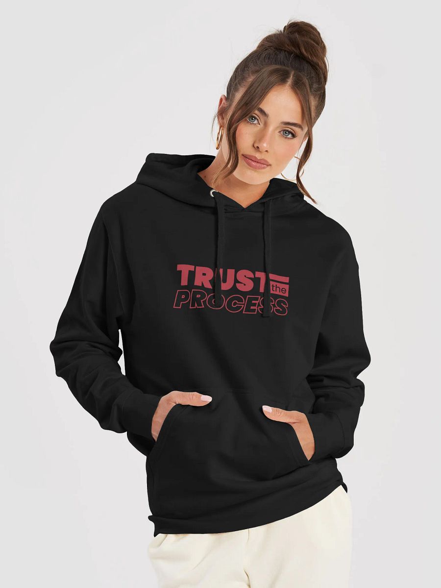 Bold Red 'TRUST the PROCESS' Hoodie product image (29)