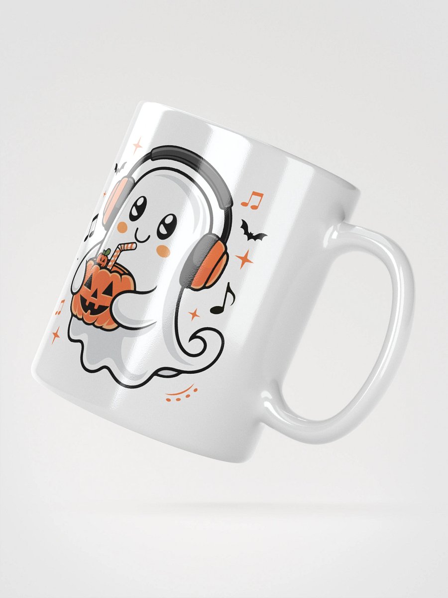 Groovin’ Ghost Halloween Mug – Cute Ghost Coffee Cup for Spooky Season Vibes product image (9)
