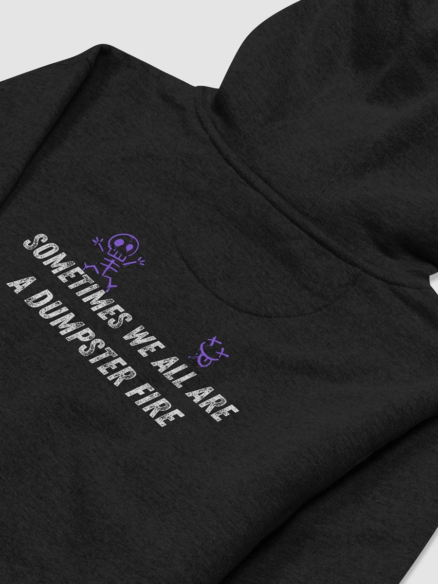 Misfits - Logo Front/Dumpster Fire Back - Hoodie - Dark Grey Heather product image (52)