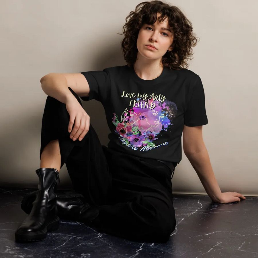 t shirt ' Love my Arty Friend