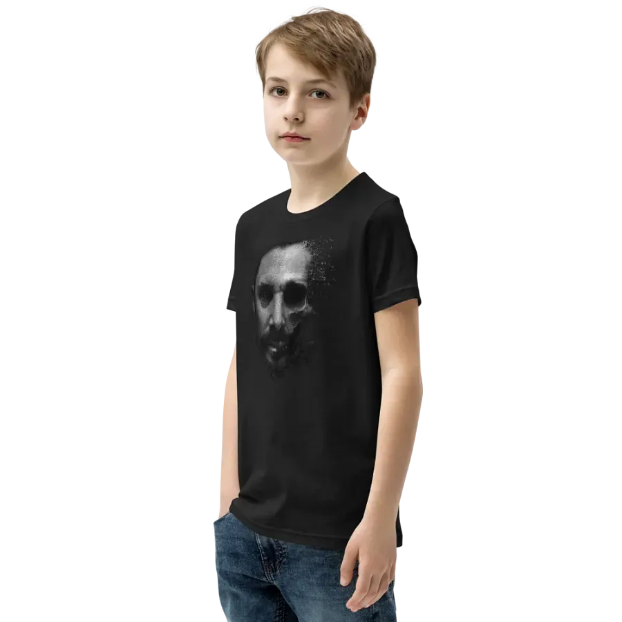 Caspersight Skull Face Kids T-Shirt product image (3)