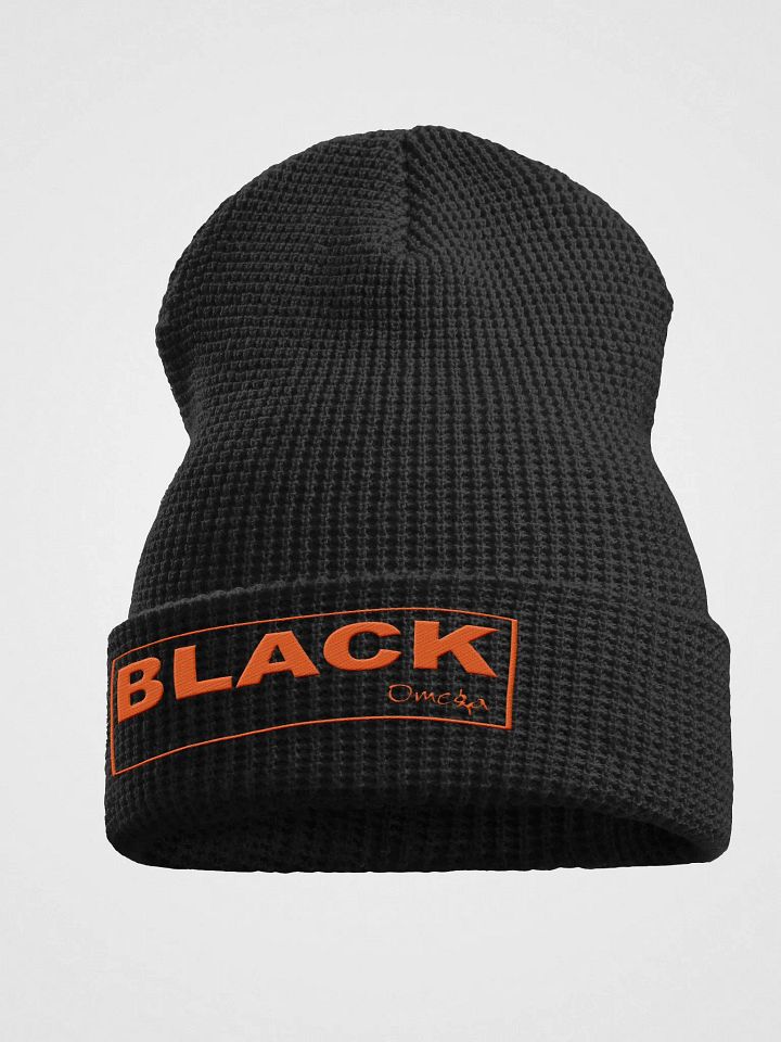 Black By Omega - Red | Waffle Beanie product image (1)
