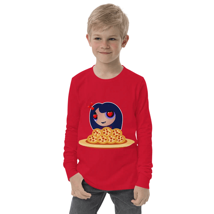 Youth Pizza Love Long Sleeve Top product image (2)