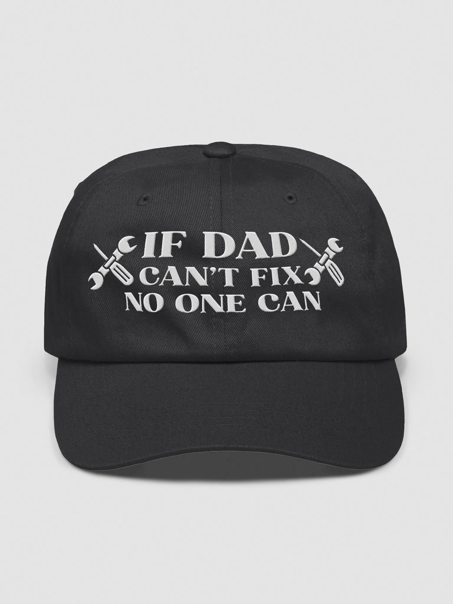 If Dad Can't Fix It No One Can - Father's Day Dad Hat product image (1)
