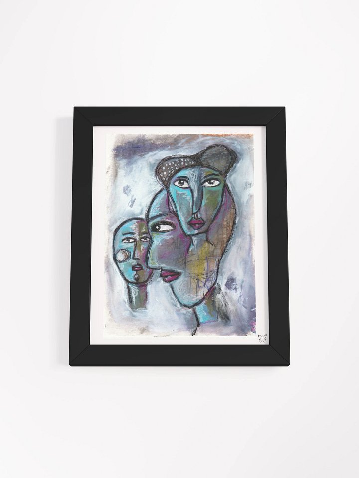 The Voices in my Head - Framed Art Print product image (1)