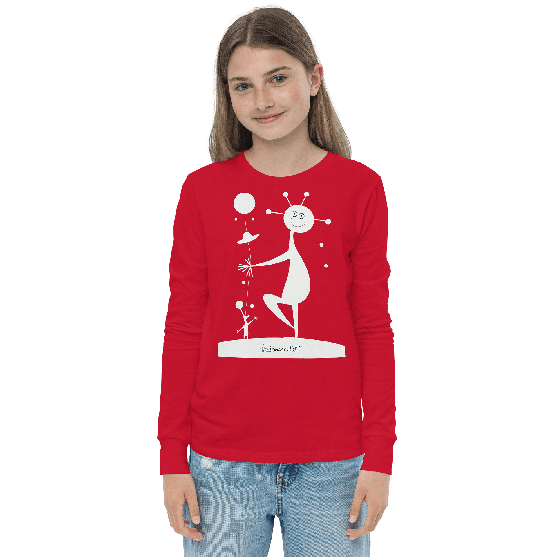 Bella+Canvas Youth Long Sleeve T-Shirt product image (1)