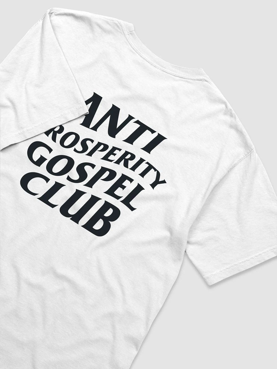 Anti-Prosperity Gospel Club (Black Logo) product image (5)