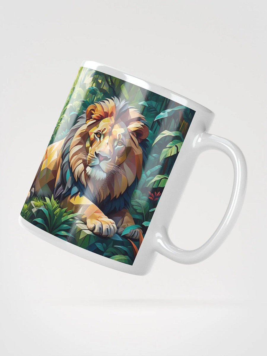 Geometric Jungle Lions - Mug product image (2)