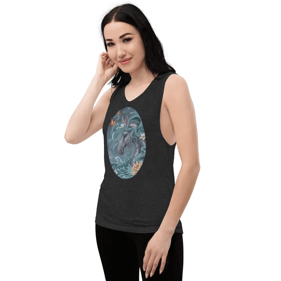 De La Mer - SFA Unicorn Ladies Muscle Tank product image (10)