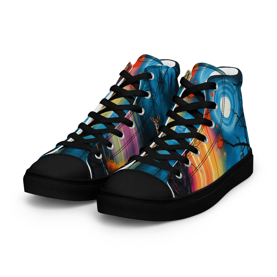 Moonlit Deer Men's High Tops product image (6)