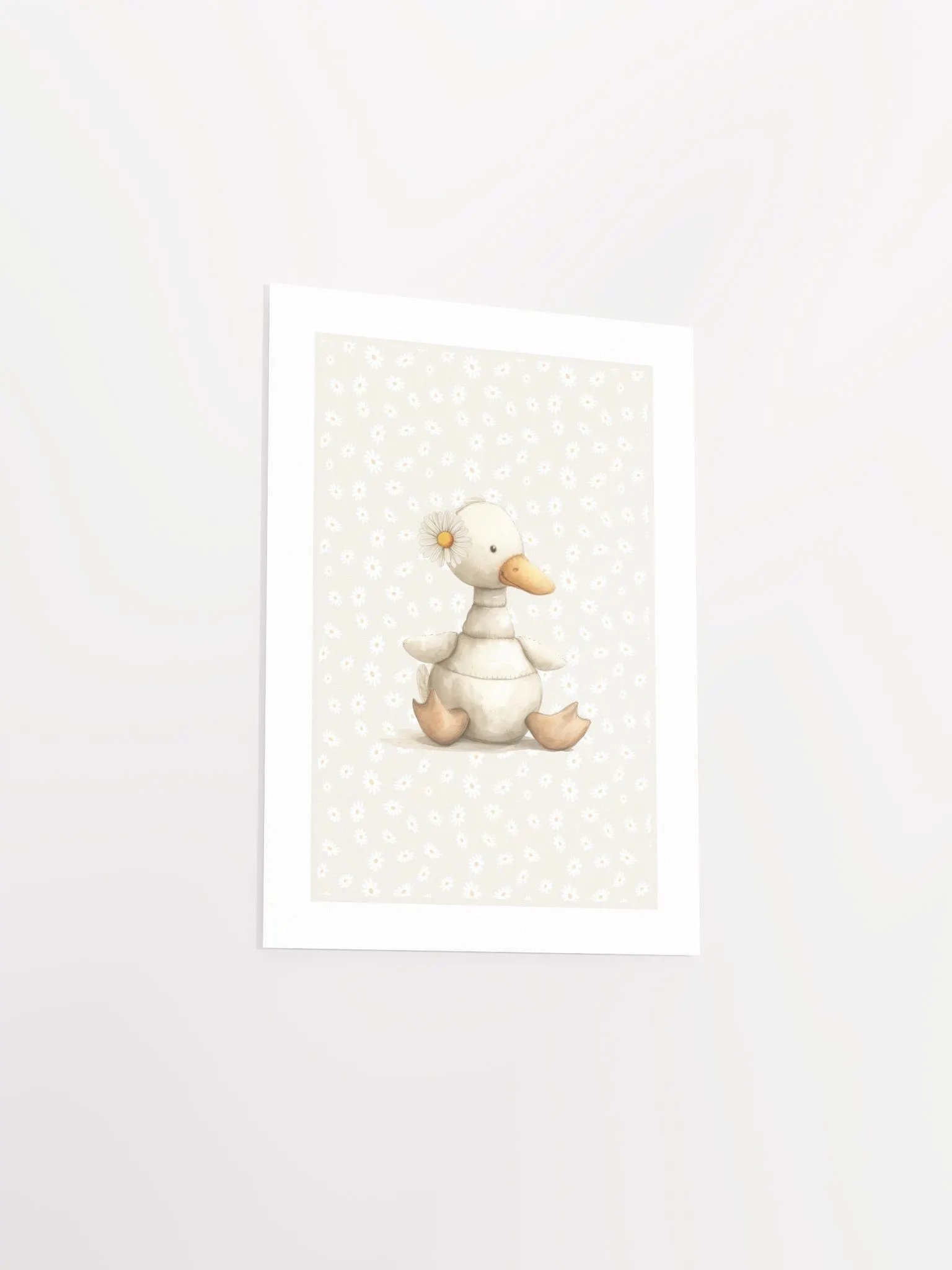 Boho Daisy and Goose Nursery Print product image (4)
