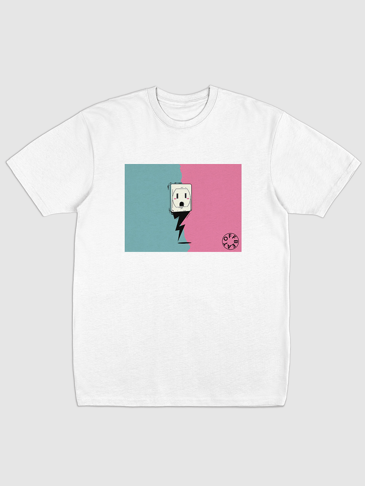 Shocked Two Colour Cotton T-Shirt product image (1)