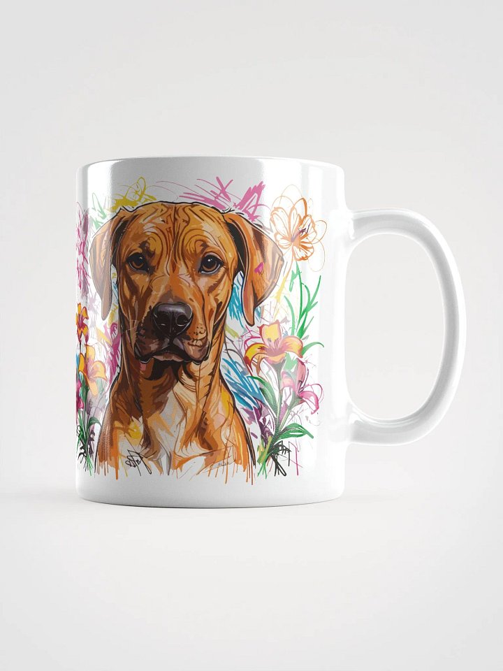 Scribbles Rhodesian Ridgeback 4 , Mug product image (1)