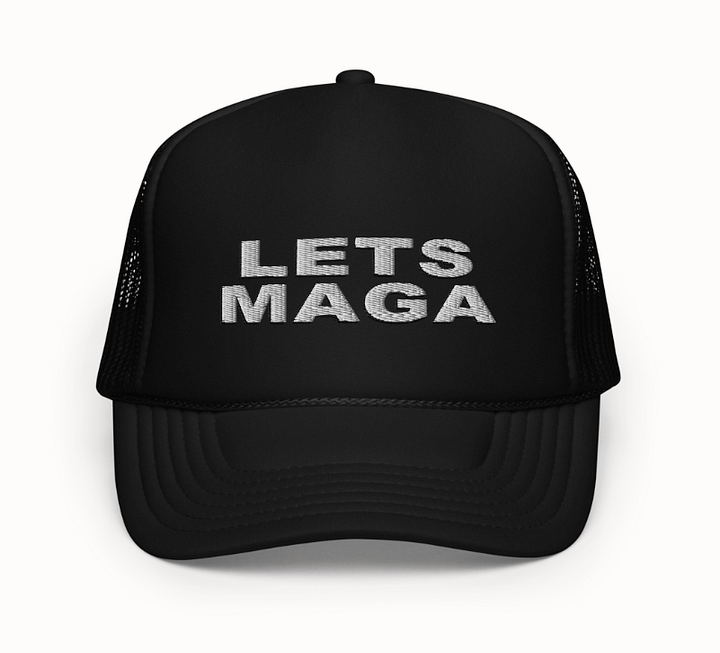 LET'S MAGA Foam Trucker Hat product image (2)