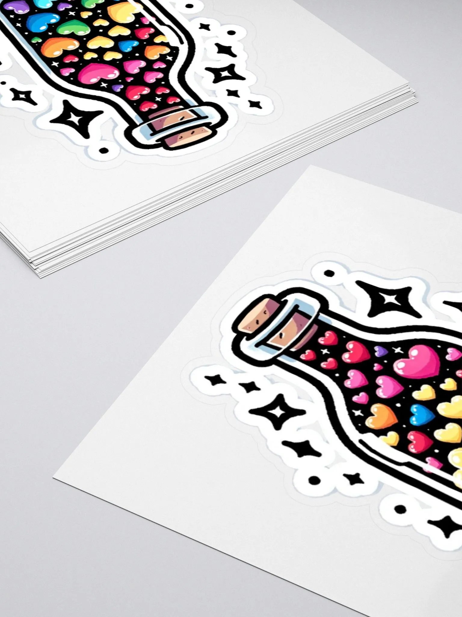Love Juice Sticker-Rainbow Style Sticker product image (11)